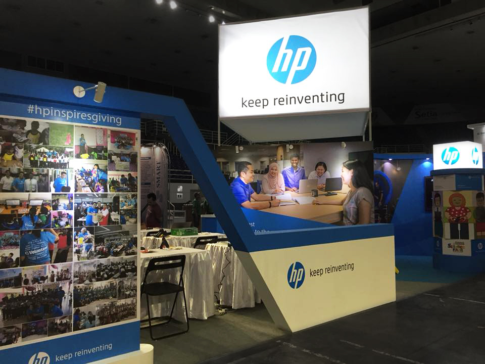 PISF - HP booth construction